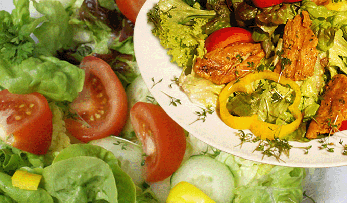 Knackige Salate bei Desers